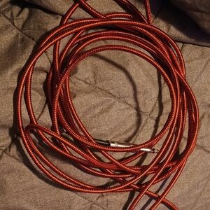 Red Braided Cable